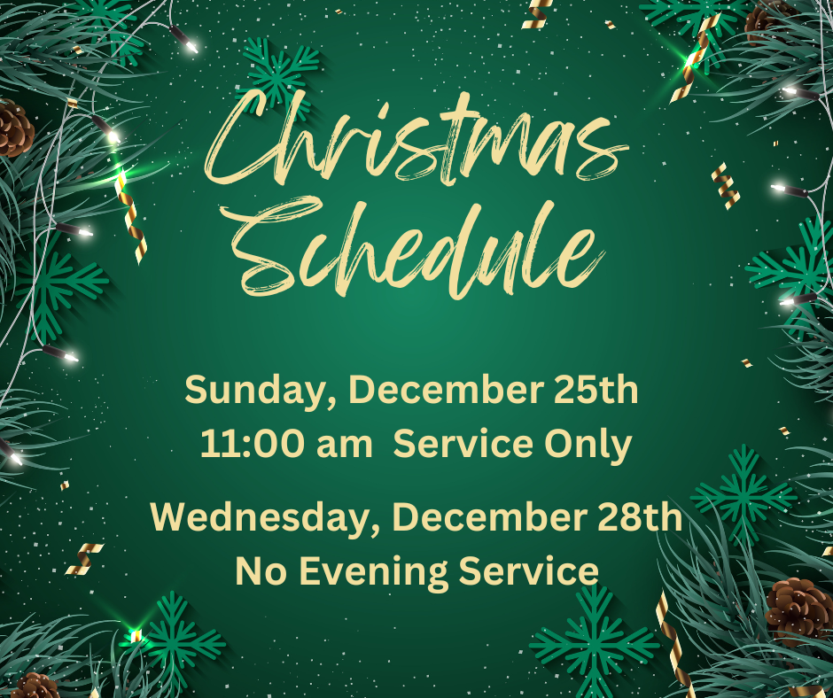 Christmas Morning Service Midway Baptist Church